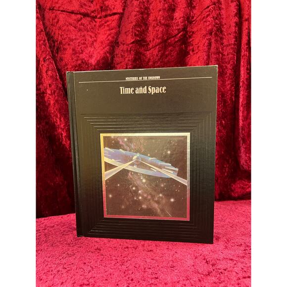 VTG Hardcover Coffee Table Book Time Life Mysteries Of The Unknown Time & Space - Picture 1 of 5